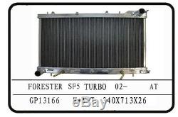 Golpher Subaru Forester Gt Sf5 Turbo 97-02 At/mt Full Alloy Radiator 26mm Core