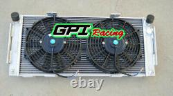 Hi-Perf 70 Mm Aluminum Alloy Radiator FOR FORD GT40 V8 1964-1969 65 66 +2fan