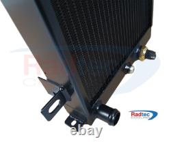 Hillman Imp alloy radiator PC Black by Radtec