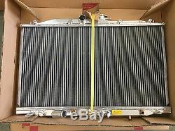 Honda Accord Euro CL 4cyl 03-08 At/mt Polished Alloy Radiator, 26mm Read Desc