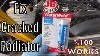 How To Fix A Cracked Radiator Plastic Jb Water Weld