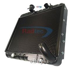 Jaguar E-Type series 2 4.2 Alloy Radiator, twin fans and cowling by Radtec
