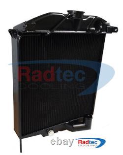 Jaguar XK 120 alloy radiator by Radtec (black)