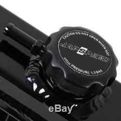 Japspeed Black Alloy Cooling Radiator Rad For Subaru Impreza Gd Wrx Sti 03-06