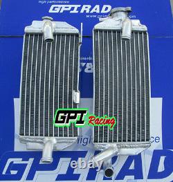 L&R Fit Honda CRF450R CRF 450 R 2013 2014 14 13 Aluminum Alloy Radiator+hose