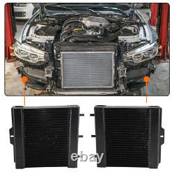 Left & Right Secondary Radiators for BMW M2 M3 M4 F80/82/83 S55 3.0L 2015-2020