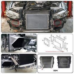 Left & Right Secondary Radiators for BMW M2 M3 M4 F80/82/83 S55 3.0L 2015-2020