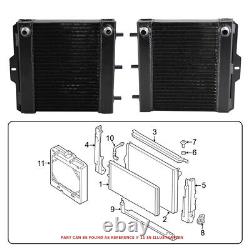 Left & Right Secondary Radiators for BMW M2 M3 M4 F80/82/83 S55 3.0L 2015-2020