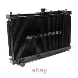 M2 Motorsport Black Aluminium Alloy Radiator Mazda Mx5 Nb 98-05 M2-rb057-b