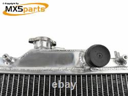 MX5 Performance Alloy Aluminium Radiator 42mm Core Mazda MX-5 Mk1 NA 19891998