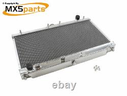 MX5 Performance Alloy Aluminium Radiator 50mm Core Mazda MX-5 Mk2 2.5 NB 199805