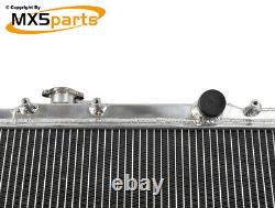 MX5 Performance Alloy Aluminium Radiator 50mm Core Mazda MX-5 Mk2 2.5 NB 199805