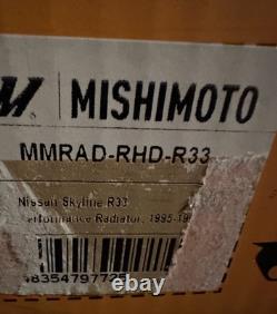 Mishimoto Alloy Radiator fits Nissan Skyline R33 1993 1998 see descrip
