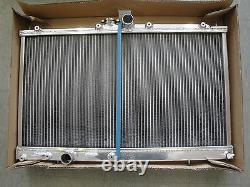 Mitsubishi Lancer Evolution VII VIII IX Evo7 Evo8 Evo9 Mt Alloy Radiator, 2-row