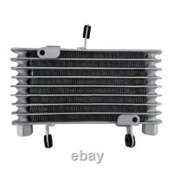Motorcycle Engine Oil Cooler Radiator Aluminium Alloy 255mm X 197mm Universal