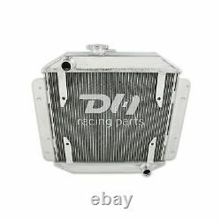 Polished 3 Row Aluminum Radiator For Ford Escort 1971-1980 MT 1979 1978