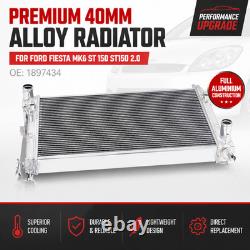 Premium 40mm ALLOY RADIATOR RAD FORD FIESTA MK6 ST 150 ST150 2.0 1897434