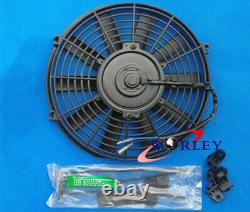 RACE ALLOY RADIATOR&14 FAN Ford Escort Mk1 Mk2 RS2000 1968-1980 MT 3ROW 70mm