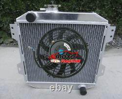 Radiator+Fan For Ford Capri Escort RS MK1 MK2 MK3 Kent 1.3/1.6/2.0 Essex V6 2.6