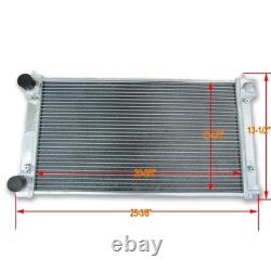 Radiator+Fans FOR VW MK1 MK2 Golf Caddy Cabriolet Scirocco 1.6 1.8 GTI 1981-1992