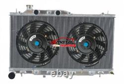 Radiator+Fans for 2003-2009 2008 Subaru Outback/Liberty BL / BP EZ30 6cyl petrol
