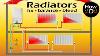 Radiators Explained How To Fix Balance Bleed Panel Radiator How Radiators Work Flow U0026 Return Valves