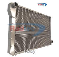 Rover SD1 V8 alloy radiator by Radtec + Official SPAL 14 fan