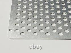 Royal Alloy Gp Tg 125 To 300 R/a Embossed Silver Billet Aluminium Radiator Grill