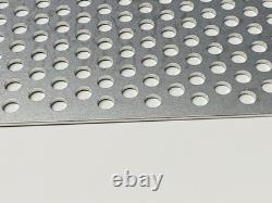 Royal Alloy Gp Tg 125 To 300 R/a Embossed Silver Billet Aluminium Radiator Grill