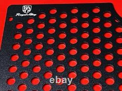 Royal Alloy Gp Tg R/a Embossed Black Billet Aluminium Radiator Air Intake Grill
