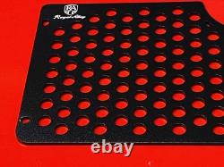 Royal Alloy Gp Tg R/a Embossed Black Billet Aluminium Radiator Air Intake Grill