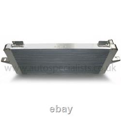 Silver Finish Airtec Motorsport 50mm Core Alloy Radiator Upgrade For Cosworths