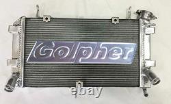 Suzuki Gsr750 Gsr 750 11-16 Polished Alloy Radiator, Read Desc