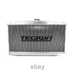 Tegiwa Aluminium Alloy Radiator For Honda CIVIC Crx Ef Vtec 88-91