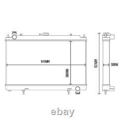 Tegiwa Aluminium Alloy Radiator For Nissan 200sx Silvia S14 S15