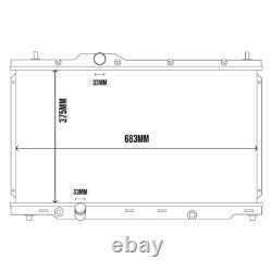 Tegiwa Aluminium Alloy Radiator Honda Civic Type R FK8 17-21