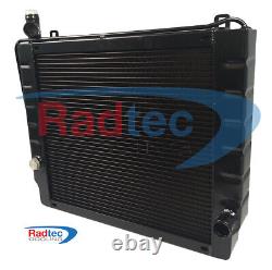 Triumph Stag alloy radiator + Official SPAL Fan by Radtec