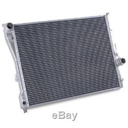 Twin Core Aluminium Alloy Race Radiator Rad For Bmw 3 Series E46 318 320 325 328