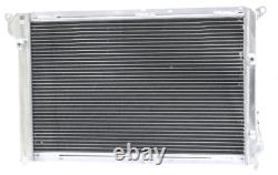 Twin Core Aluminium Alloy Rad Radiator Fit Bmw Mini Cooper S 1.6 R52 R53 Jcw A/c