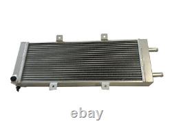 Universal 3 Cores Aluminum Radiator 23 x 8 Intercooler Heat Exchanger Silver