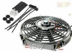 Universal Alloy Radiator & Slim Fans Core Size 700mm x 375mm x 42mm