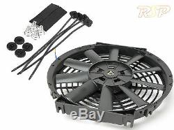 Universal Alloy Radiator & Slim Fans Core Size 700mm x 375mm x 42mm