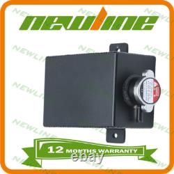 Universal Aluminum Alloy Radiator Coolant Expansion Overflow Reservoir Tank 1.2L