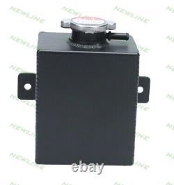 Universal Aluminum Alloy Radiator Coolant Expansion Overflow Reservoir Tank 1.2L