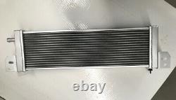 Universal Aluminum Radiator Air to Water Intercooler Liquid Heat Exchanger 19mm