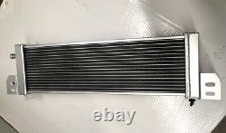 Universal Aluminum Radiator Air to Water Intercooler Liquid Heat Exchanger 19mm