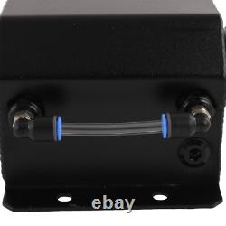 Universal Black 1L Aluminum Coolant Radiator Overflow Recovery Water Tank Bottle