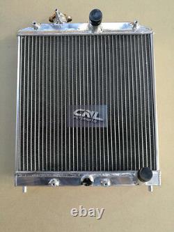 3 Row Pour 1992-2000 Honda CIVIC Ek Eg D15 D16 28mm Radiateur Aluminum Pipe & Fan