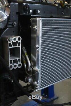 40mm Alliage Race Radiateur Aluminum Rad Pour Fiat 500 Abarth 1.4 Turbo 08-18