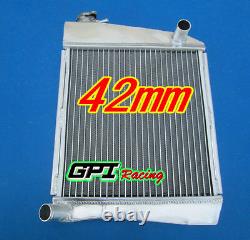 42mm Pour Mini Cooper S Spi 1275 1.3l 1990-1996 1991 1992 Radiateur En Alliage D'aluminium